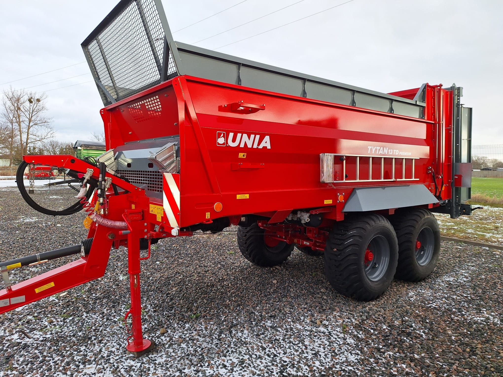 Rozrzutnik obornika Unia Group tandem Tytan 13 PREMIUM TD