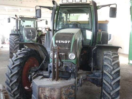 Przód używanego ciągnika Fendt 716 Vario z obciążnikiem przednim 