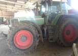 Ciągnik rolniczy Fendt 822 - używany, widok na lewy bok 