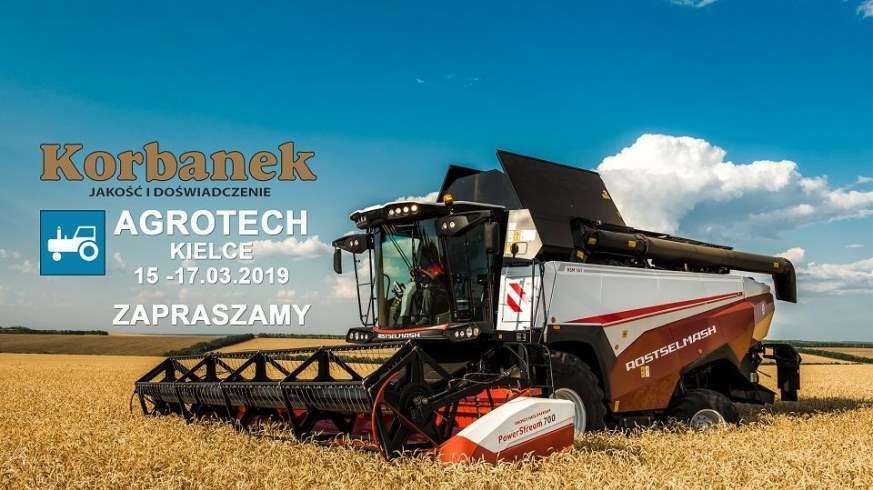 Agrotech Kielce 2019 - Kombajn zbożowy