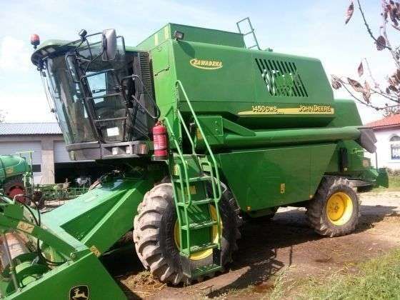 Kombajn zbożowy John Deere 1450 CWS korbanek.pl 2007r 