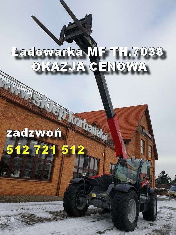 Massey Ferguson ładowarka z wysięgnikiem oferta korbanek.pl