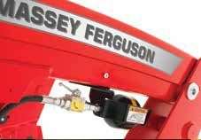 Massey Ferguson nowy system amortyzacji ładowacza czołowego 