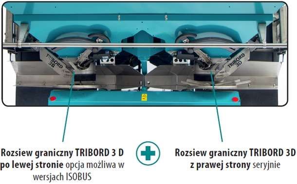 Rozsiew graniczny Sulky TRIBORD 3D