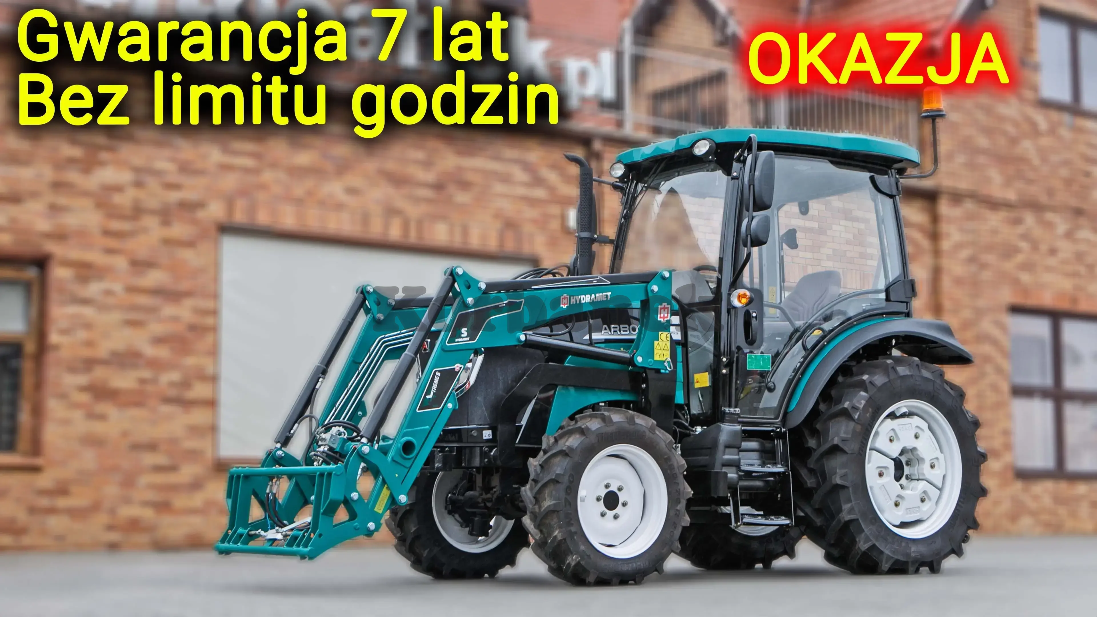 OKAZJA Ciągnik ARBOS 3055 STAGE V z ładowaczem Hydramet