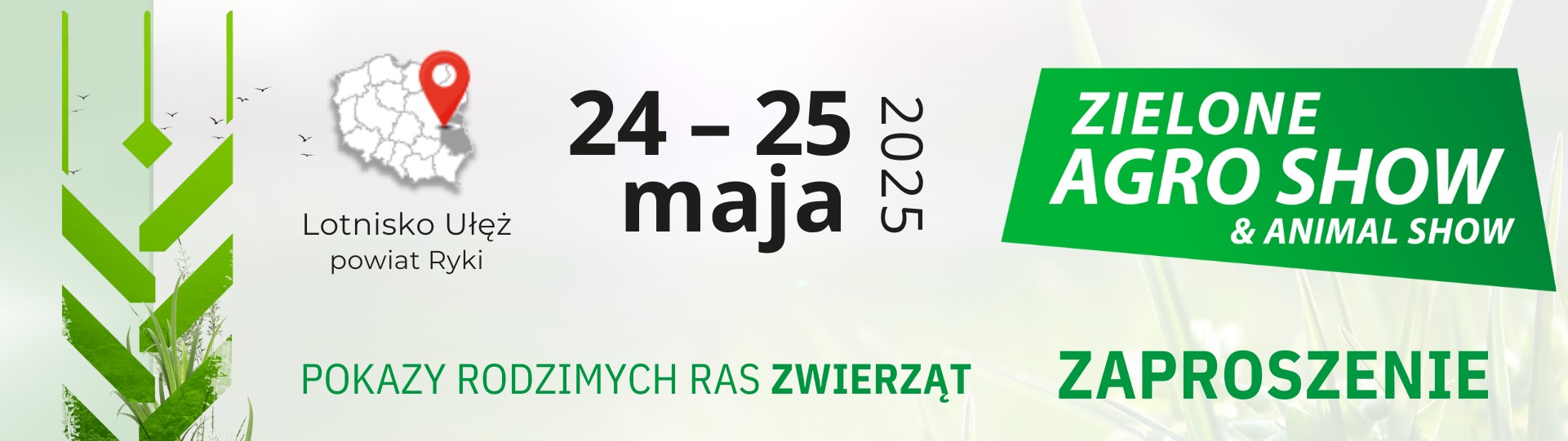 Targi i pokazy maszyn Zielone Agro Show