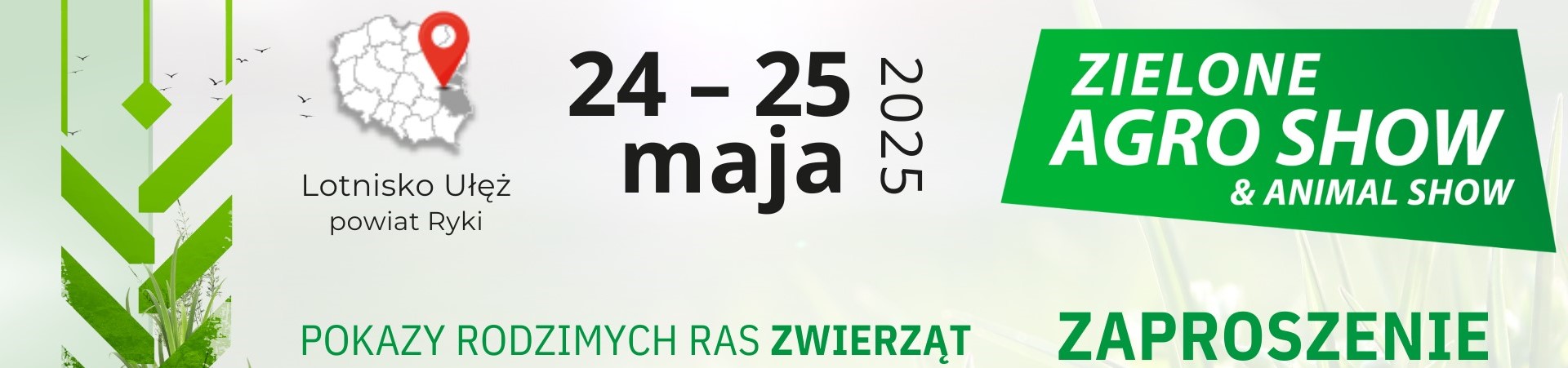 Targi i pokazy maszyn Zielone Agro Show
