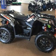 Scrambler 1000 XP Polaris kolor szary limited felgi aluminiowe z bedlock zderzak przód metalowy osłony rąk 