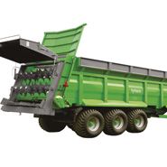 Rozrzutnik obornika Unia Tytan do 24 ton oferta rozrzutników unia na korbanek.pl
