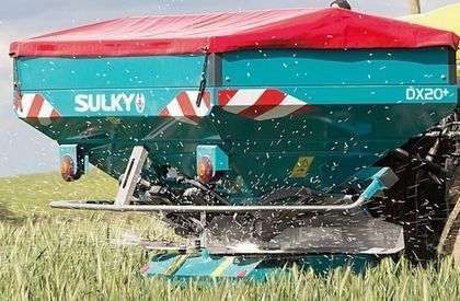 Rozsiewacze nawozów SULKY seria DX Rozsiewacz nawozów SULKY seria DX