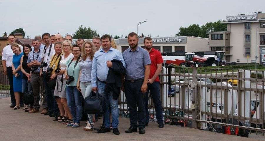 Konferencja dziennikarzy rozpoczęcie współpracy z Rostselmash korbanek.pl