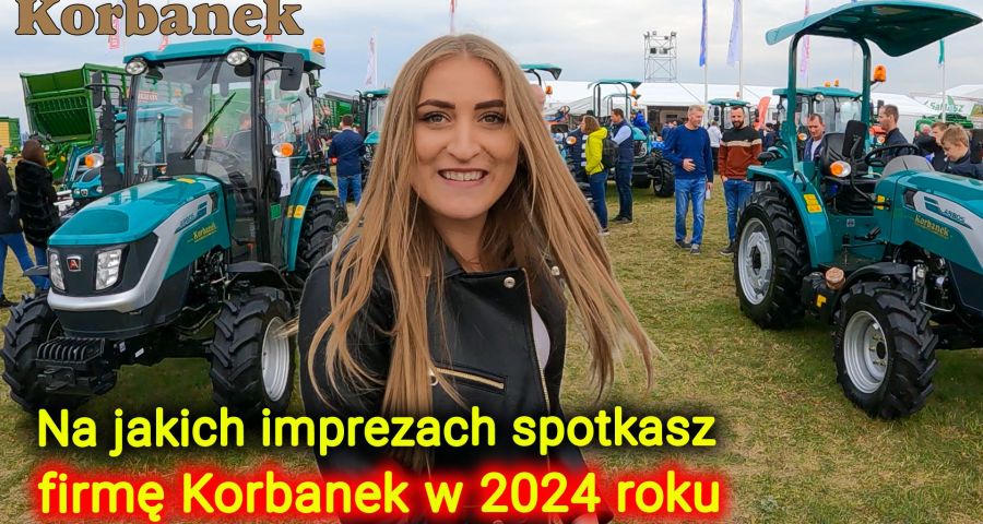 Stoisko firmy Korbanek na targach Agro Show Bednary