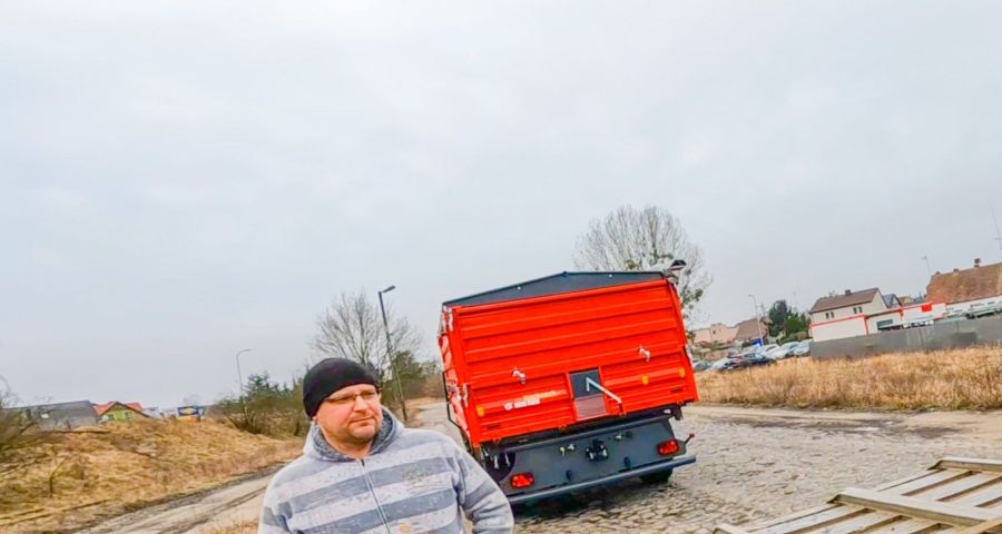 Nowy nabytek przyczepa T730/3