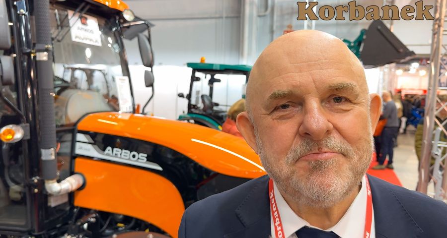Szef Pawel Korbanek na Targach AGROTECH Kielce 2024