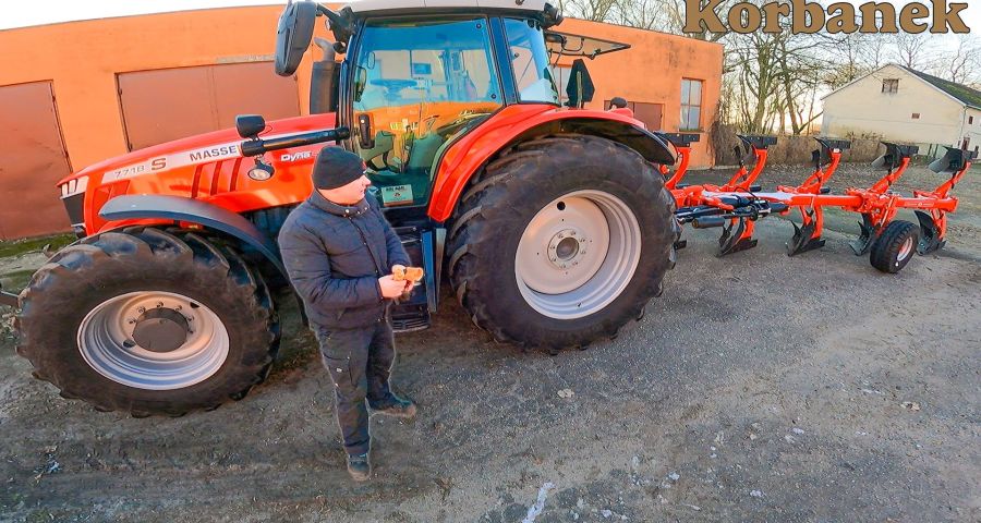 Pan Marcin kupił pług Gregoire Besson Rover od Korbanek