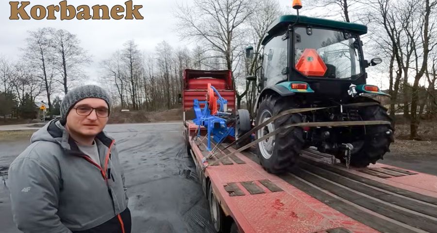 Pan Paweł prowadzący działaloność w branży IT kupił ciagnik Arbos 2025 od Korbanek