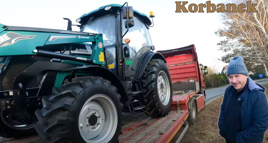 Pan Krzysztof zakupił w firmie Korbanek ciągnik Arbos 3065 aby świadczyć usługi