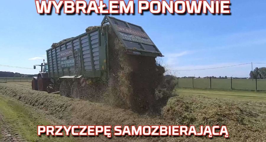 Zdjęcie przyczepy samozbierającej Bergmann Carex od Korbanek