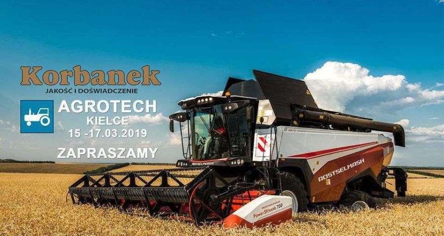 Agrotech Kielce 2019 - Kombajn zbożowy
