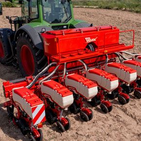 Siewnik punktowy SOLA VELOX 8-rzędowy złożony