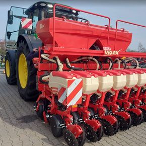Siewnik punktowy SOLA VELOX 8-rzędowy