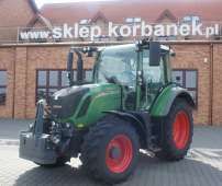 Ciągnik Fendt 300 z obciążnikiem ze skrzynią Vario