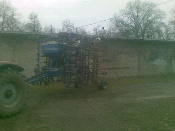 Używany Siewnik zbożowy Kockerling 6,0 m 2009 r na ramie składanej