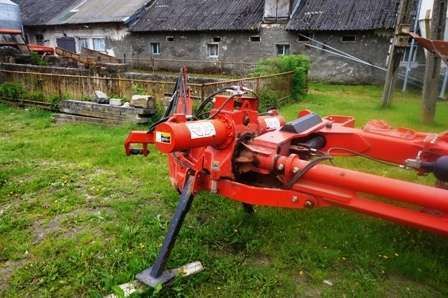 Obrotnica widok od tyłu pługa obracalnego gregoire Besson