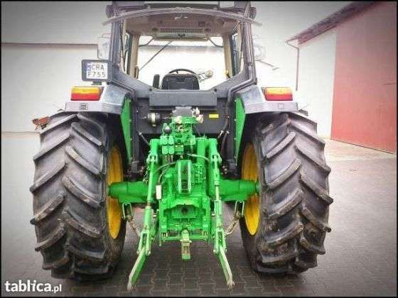 Ciągnik John Deere 6210 tył tylny tuz wyjścia hydrauliczne korbanek