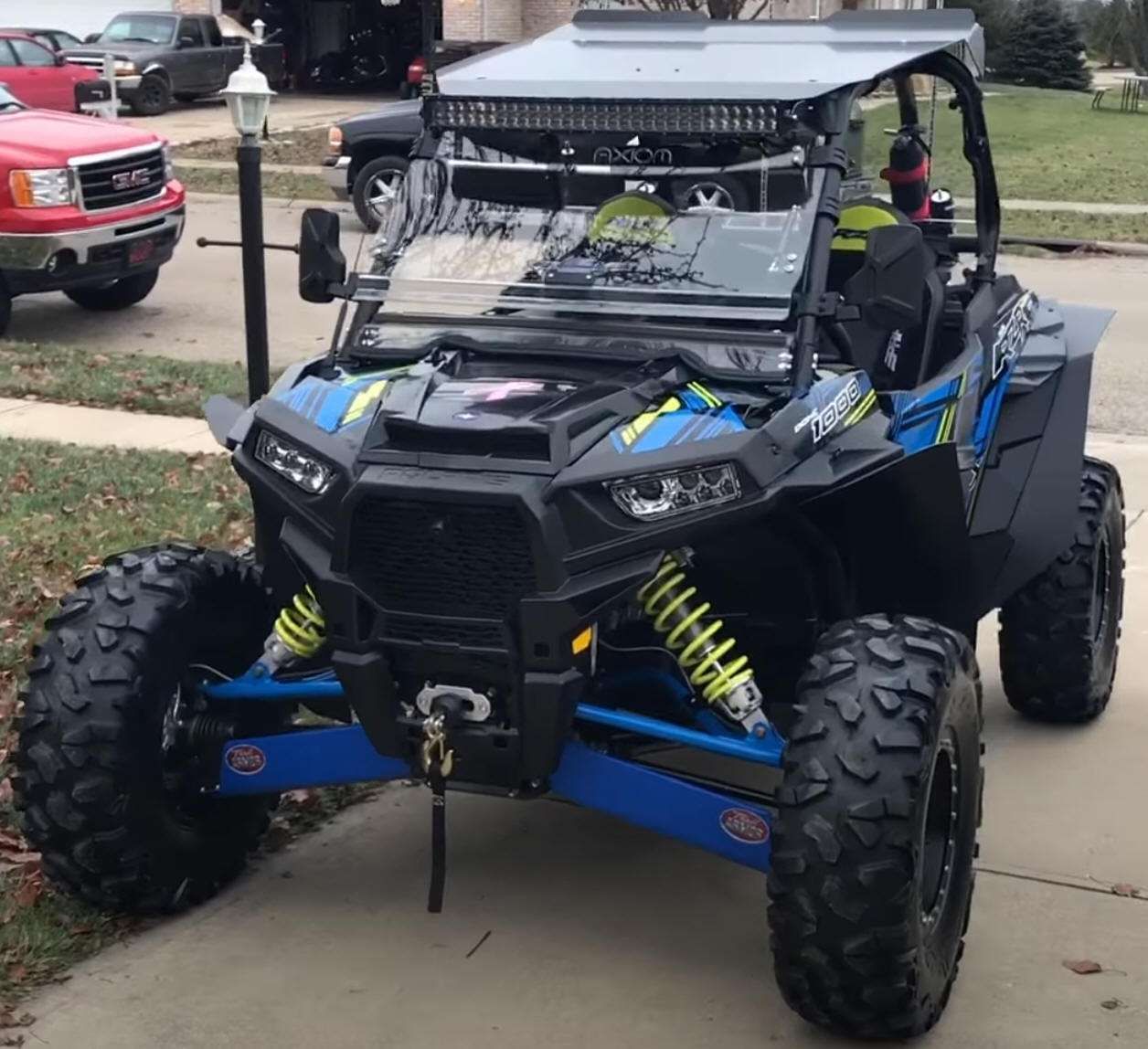 ATV RZR S 1000 EPS Polaris felgi aluminiowe czarne quad Poznań