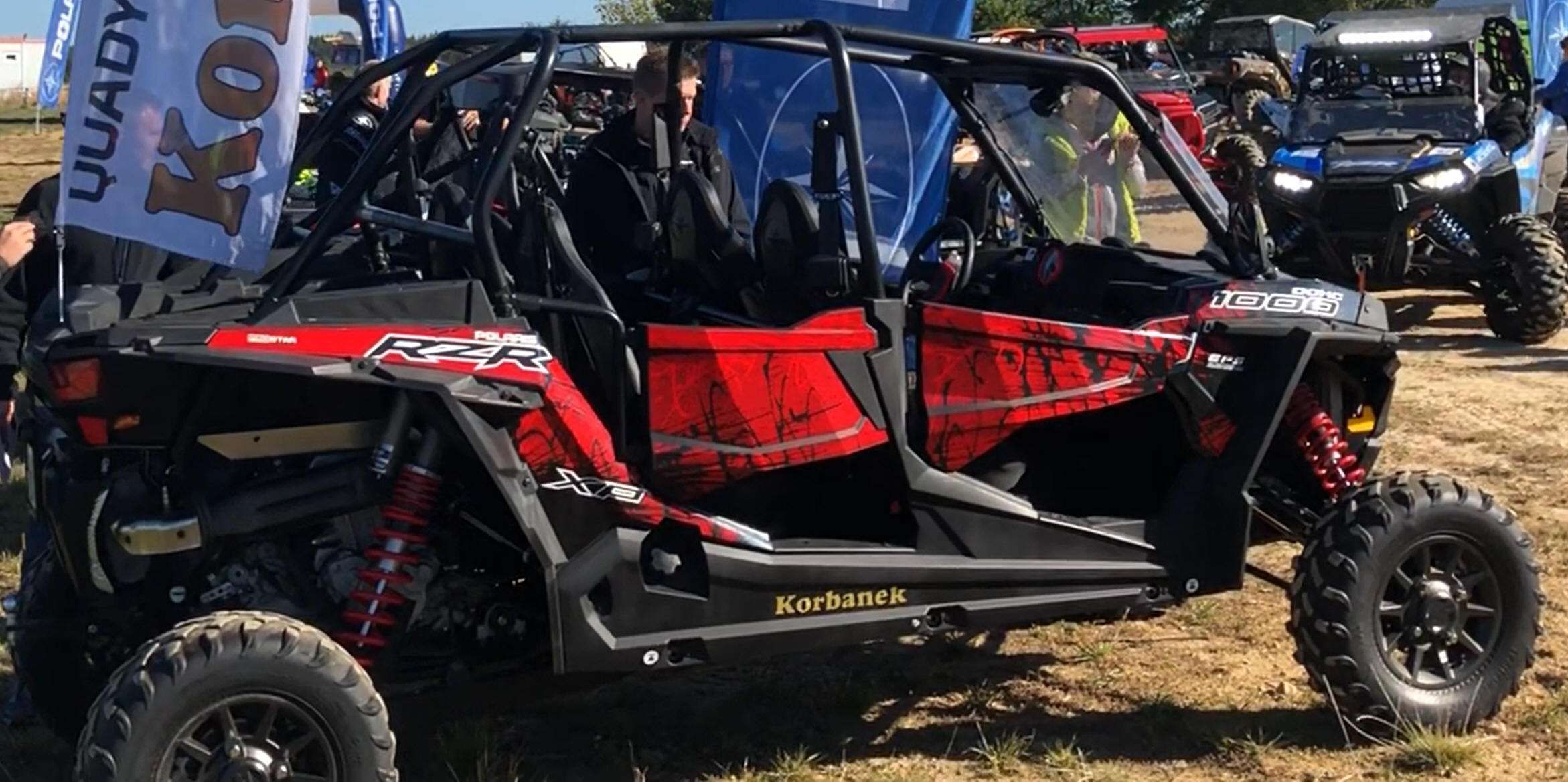 Polaris 4 XP RZR 1000 EPS XP pojazd dla czterech osób kolor czarny korbanek.pl