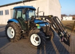 Ciągnik New Holland TD 70 z ładowaczem użuwany na korbanek.pl