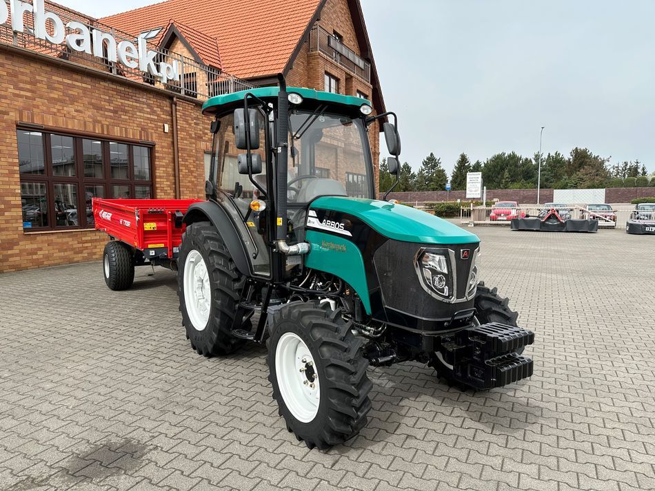 Ciągnik rolniczy Arbos 3075 w promocji z przyczepą Metal-Fach