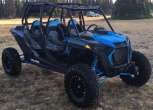 quad RZR Polaris Turbo 184 KM wersja niebieska atv dla czterech osób korbanek.pl