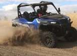Ciągnik rolniczy quad www.korbanek.pl Polaris General XP 1000 atv w kolorze niebieskim