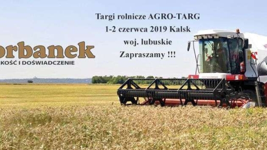 Targi Agro Targ Kalsk baner korbanek