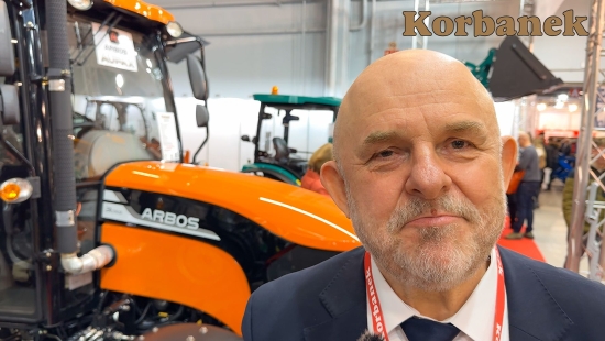 Szef Pawel Korbanek na Targach AGROTECH Kielce 2024