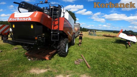 Pan Jacek zdecydował się na zakup kombajnu Rostslemash Nova 330 od Korbanek