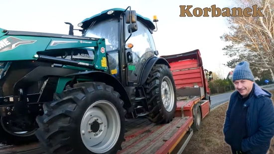 Pan Krzysztof zakupił w firmie Korbanek ciągnik Arbos 3065 aby świadczyć usługi