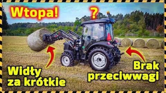 Embedded thumbnail for Samokrytyka Arbos 3055 Black edition z ładowaczem  Krótkie widły, brak przeciwwagi