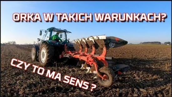 Embedded thumbnail for Czy orka w takich warunkach ma sens? ARBOS z pługiem | Traktor | Moc | Nowy nabytek