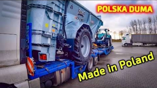 Embedded thumbnail for Polska DUMA  Ocynkowany rozrzutnik obornika  Dobre bo polskie? czy może po prostu dobra maszyna?