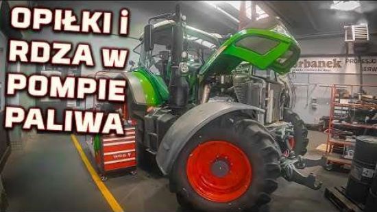 Embedded thumbnail for Agresywna reakcja-Coś złego w paliwie-rdza i opiłki w pompie paliwa ciągnika Fendt 516