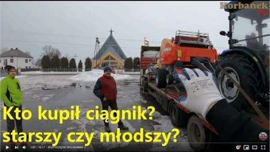 Embedded thumbnail for Artur pyta w czyje ręce oddaję ciągnik? starszemu czy młodszemu? Dla kogo ten nowy nabytek?