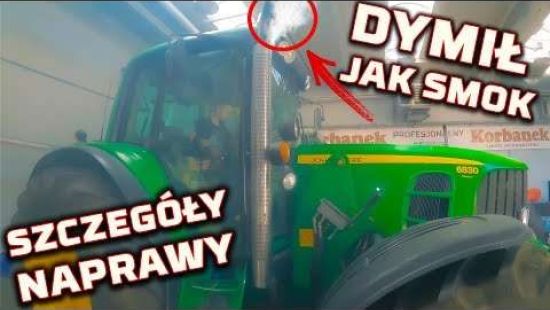 Embedded thumbnail for Opłakane skutki pomyłki serwisanta - Ciągnik John Deere 6830 - koszt remontu ok. 30 000 zł