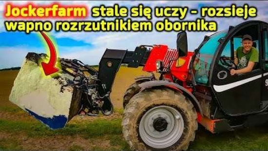 Embedded thumbnail for Jockerfarm stale się uczy rozsieje wapno rozrzutnikiem obornika Czy zrobi to dobrze?