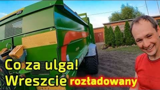 Embedded thumbnail for Artur przywiózł rozrzutnik obornika Bergmann Nie przewidział problemu z rozładunkiem.