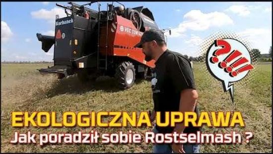 Embedded thumbnail for Ekologiczna uprawa - jakim kombajnem? Jak zbierać bez strat? | Rostselmash Vector | Nowy nabytek | Żniwa | Czyszczenie
