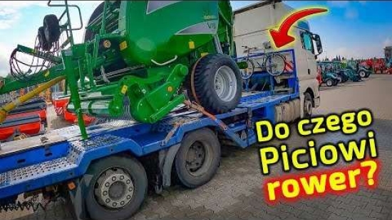 Embedded thumbnail for Kierowca Piciu dostarcza prasę McHale  Ma też ciągniki Arbos