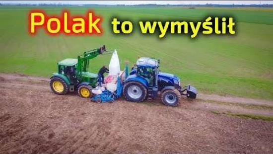 Embedded thumbnail for Polak mieszkający we Francji  skonstruował aparat wysiewający w Monosem 